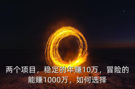 用什么方法賺1000萬,冒險(xiǎn)的能賺1000萬