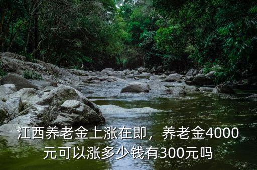 江西養(yǎng)老金上漲在即，養(yǎng)老金4000元可以漲多少錢有300元嗎