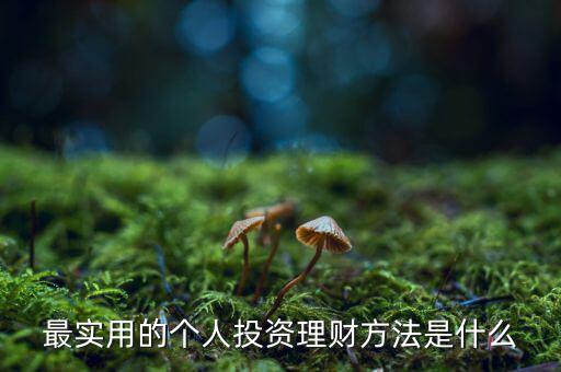 理財?shù)谝徽惺裁蠢碡數(shù)诙惺裁?有哪些理財方式