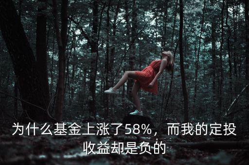 為什么基金上漲了58%，而我的定投收益卻是負的