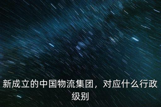 中國誠通集團什么級別,對應(yīng)什么行政級別