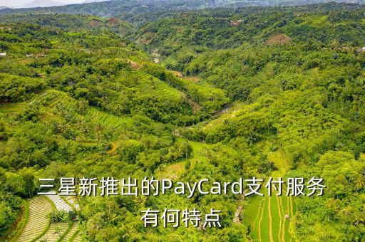 三星新推出的PayCard支付服務有何特點