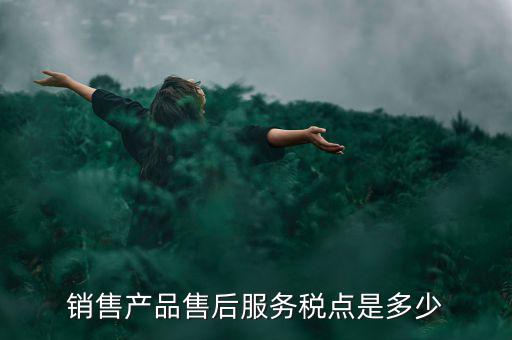 銷售產(chǎn)品售后服務稅點是多少