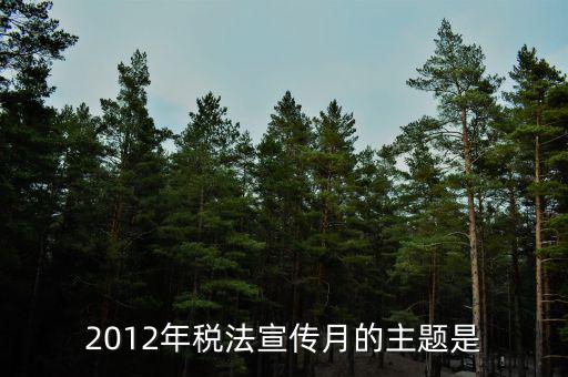 17年稅宣的主題是什么，2013年全國稅收宣傳月主題