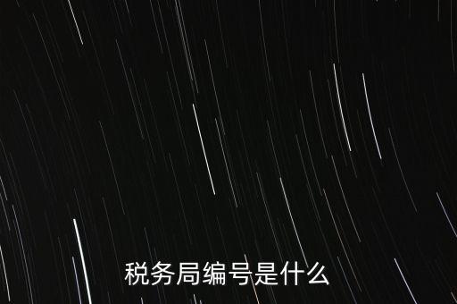 稅務(wù)局編號(hào)是什么