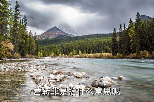 營(yíng)轉(zhuǎn)非是指什么意思呢