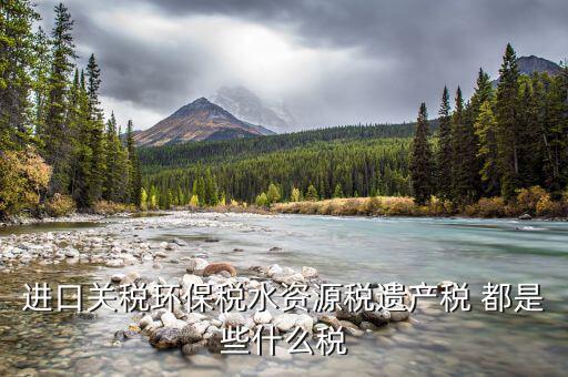 進(jìn)口關(guān)稅環(huán)保稅水資源稅遺產(chǎn)稅 都是些什么稅