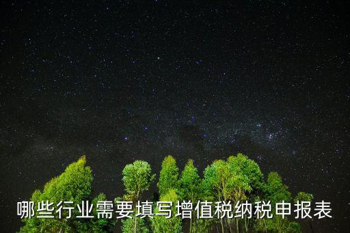 為什么要填增值稅申報(bào)表，什么是增值稅納申報(bào)表