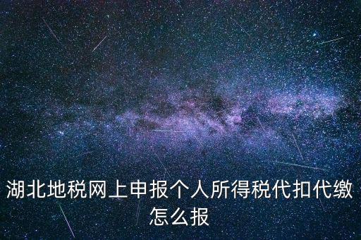 湖北地稅如何網(wǎng)上申報，湖北省地稅新的報稅系統(tǒng)里核定的公司稅種在申報表里面沒有看