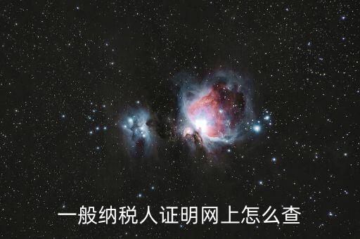 如何查詢一般人納稅證明，一般納稅人證明網(wǎng)上怎么查