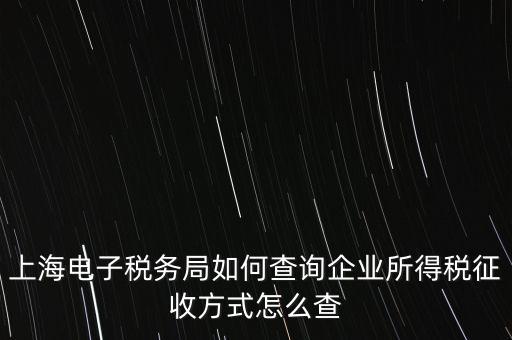 網(wǎng)上稅務(wù)局如何查企業(yè)所得稅，怎么查企業(yè)是否繳稅