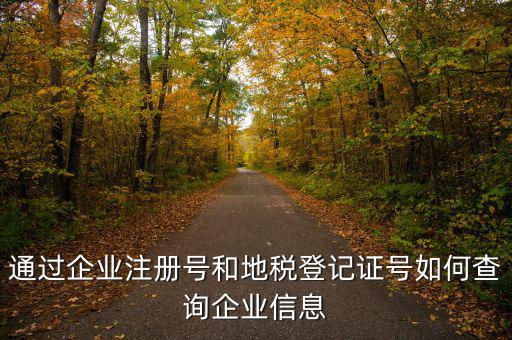 山東 如何查企業(yè)稅務信息，通過企業(yè)注冊號和地稅登記證號如何查詢企業(yè)信息