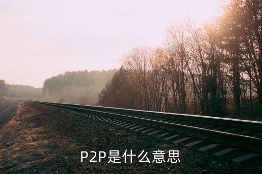 p2p牛和草是什么，P2P是什么