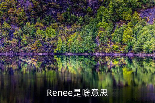 咨信是什么意思，Renee是啥意思