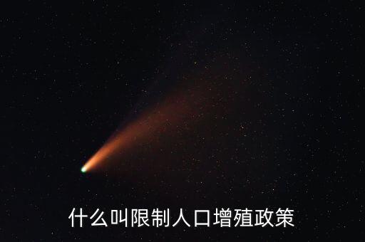 什么是人口政策，我國制定的有關人口的基本國策是什么