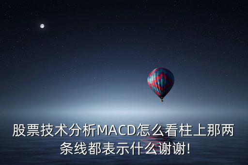 股票技術分析MACD怎么看柱上那兩 條線都表示什么謝謝!