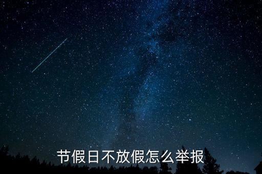 假日辦怎么投訴,《國(guó)家法定節(jié)假日及紀(jì)念日》全體公民放假