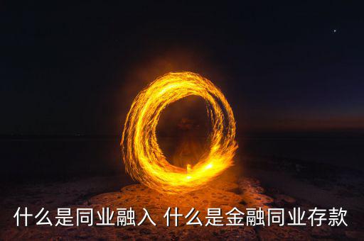 同業(yè)金融是什么意思，什么是同業(yè)融入 什么是金融同業(yè)存款