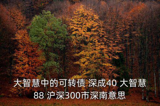 什么深成40，股票投資中的預(yù)盈預(yù)增是什么意思深成40指什么