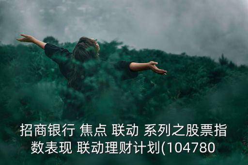 招商銀行 焦點 聯(lián)動 系列之股票指數表現(xiàn) 聯(lián)動理財計劃(104780