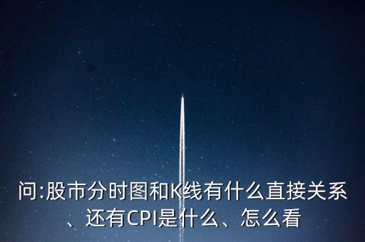 問:股市分時圖和K線有什么直接關系、還有CPI是什么、怎么看