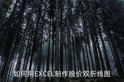 如何用EXCEL制作股價(jià)雙折線圖