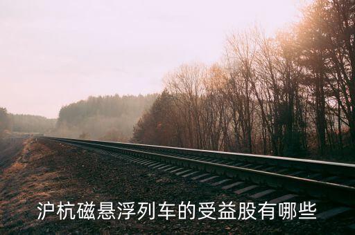 滬杭磁懸浮列車(chē)的受益股有哪些