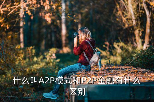 什么叫A2P模式和P2P金融有什么區(qū)別