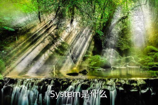 System是什么