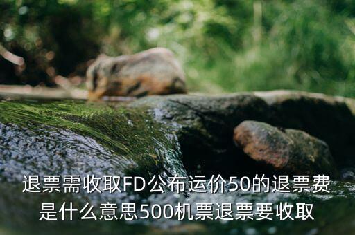 飛機退票費是什么意思，退票需收取FD公布運價50的退票費是什么意思500機票退票要收取