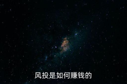 風投什么賺錢，風投行業(yè)是怎么賺錢的