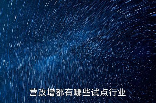 什么時候營改增，保險業(yè)什么時候實行增值稅