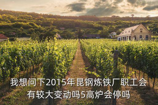 我想問(wèn)下2015年昆鋼煉鐵廠職工會(huì)有較大變動(dòng)嗎5高爐會(huì)停嗎