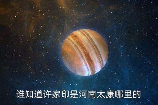 許家印為太康做了什么，誰知道許家印是河南太康哪里的