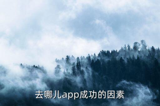 去哪兒app成功的因素