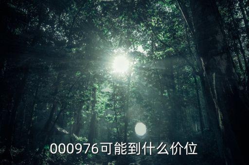 000976可能到什么價位