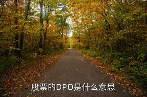 股票dpo是什么意思，DPO選股策略詳解