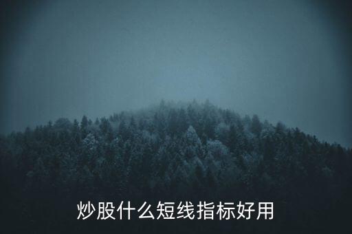 炒股什么短線指標(biāo)好用