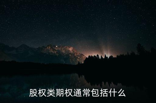 什么是類期權，什么是類似期權