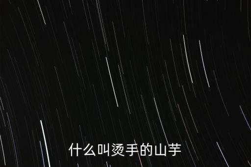 什么叫燙手的山芋