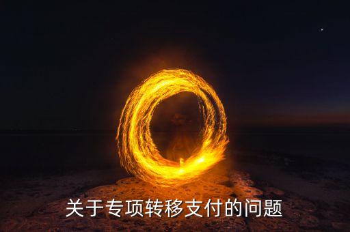 專項(xiàng)轉(zhuǎn)移支付是什么，專項(xiàng)轉(zhuǎn)移支付有何特點(diǎn)