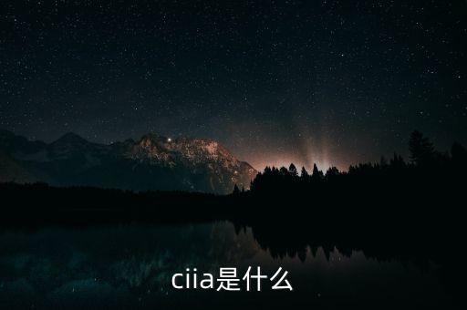 ciia是什么