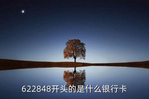 622848開頭的是什么銀行卡