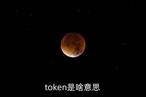 token是啥意思