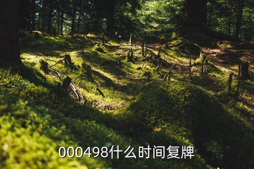 漢鼎股份什么時(shí)候復(fù)牌，000498什么時(shí)間復(fù)牌