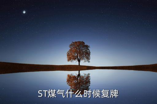 ST煤氣什么時(shí)候復(fù)牌