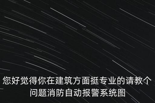 您好覺得你在建筑方面挺專業(yè)的請(qǐng)教個(gè)問題消防自動(dòng)報(bào)警系統(tǒng)圖