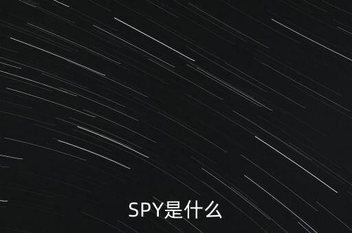 SPY是什么