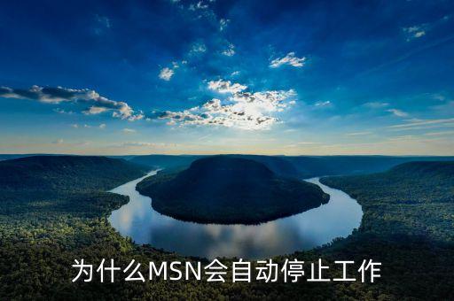 msn為什么停止服務(wù)，MSN怎么不能用了