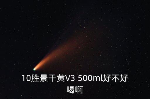 10勝景干黃V3 500ml好不好喝啊